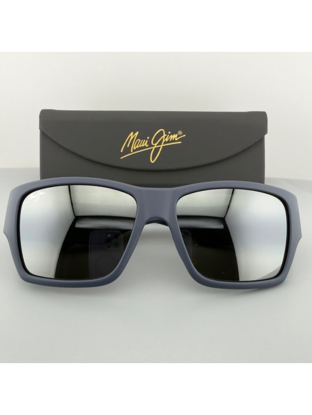 Maui Jim Sunglasses Ka'olu MJ0641S-003 Blue Wrap Polarized 57 16 130